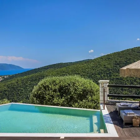 Bolios Sea View Private Pool Вилла