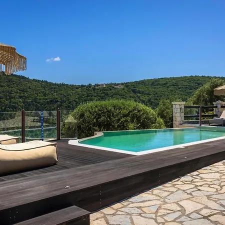 Bolios Sea View Private Pool Вилла