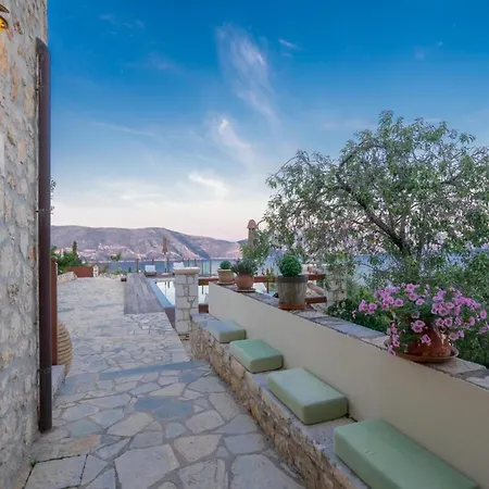 Bolios, Sea View, Private Pool Villa Matsoukáta