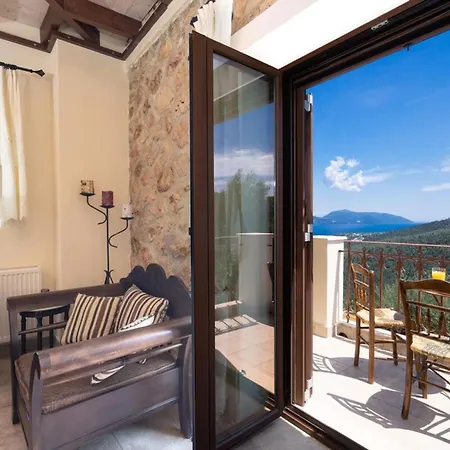 Villa Bolios, Sea View, Private Pool Matsoukáta