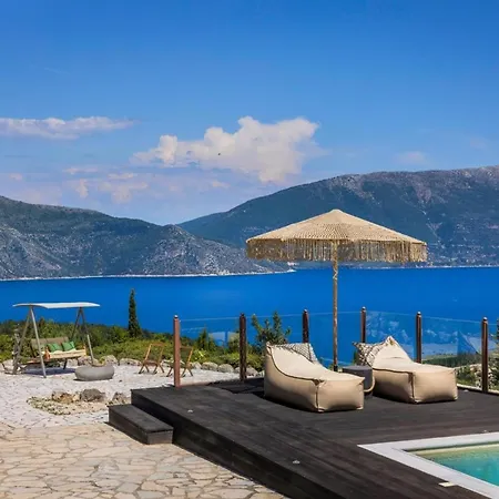 Villa Bolios, Sea View, Private Pool *